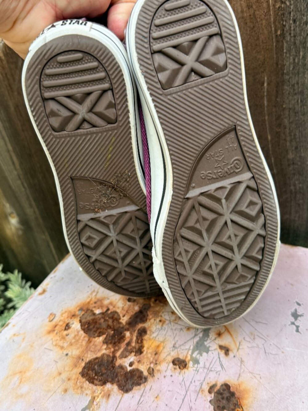 Mauve Pink Converse low Top Tennis Shoes Sneakers Chucks Size Womens 6.5 Mens 4. - Picture 6 of 6